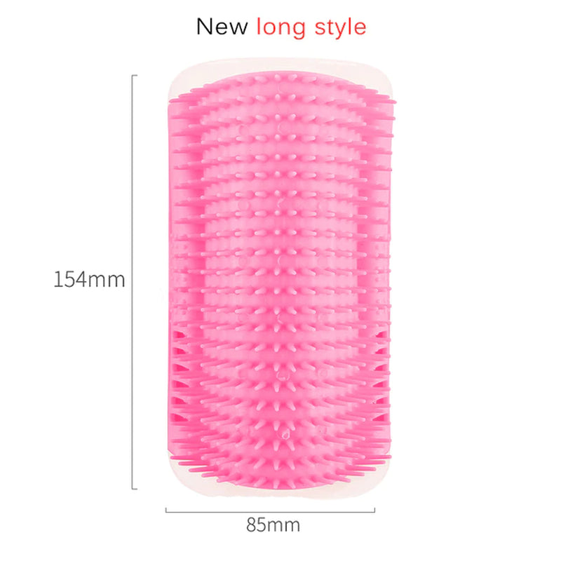 Essential Cat's Grooming Experience with the Corner Pet Brush