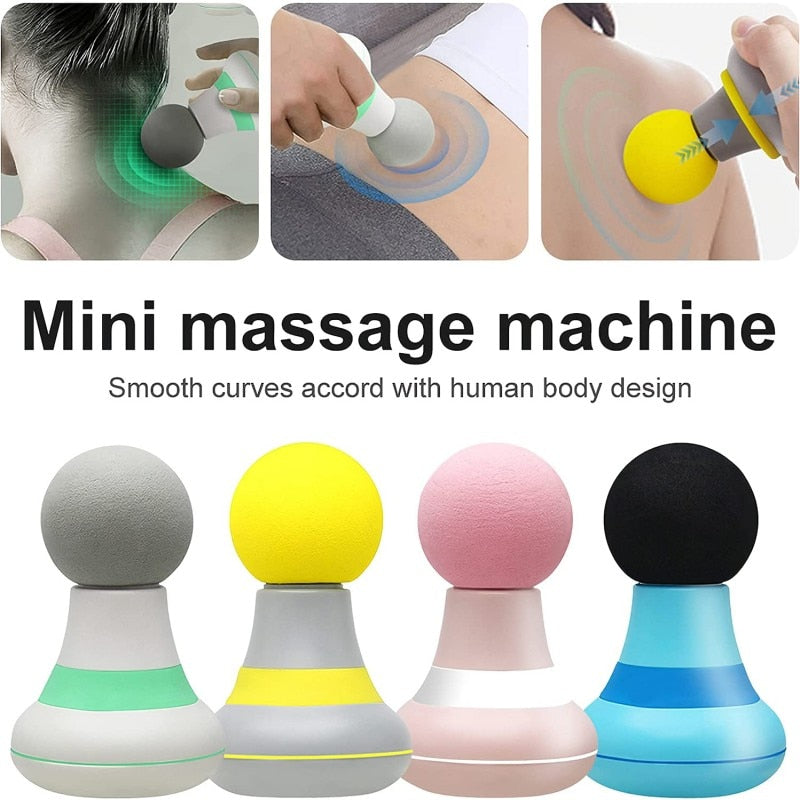 Electrifying 32/6 Speed Percussion Massage Gun for deep tissue muscle aches, pains and stressed body