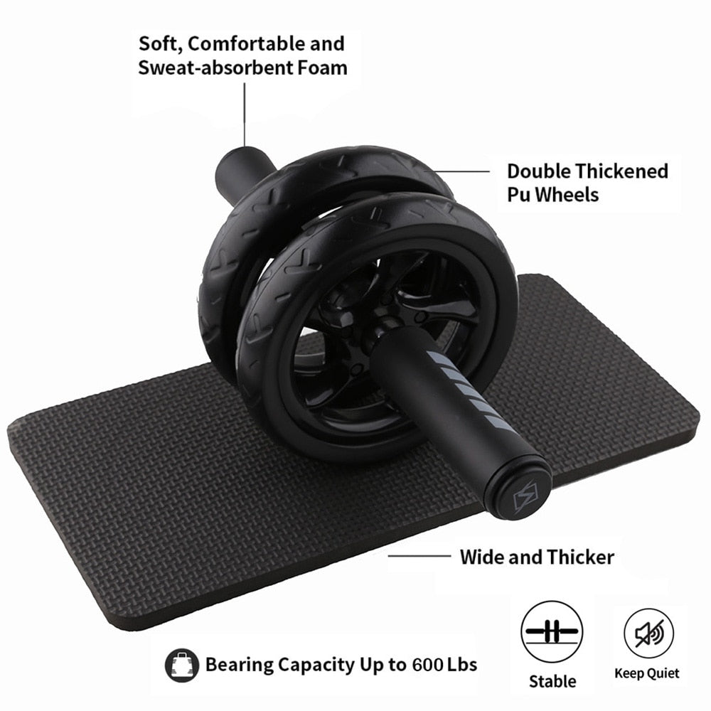 Non-Slip Abdominal Core Strength AB Roller