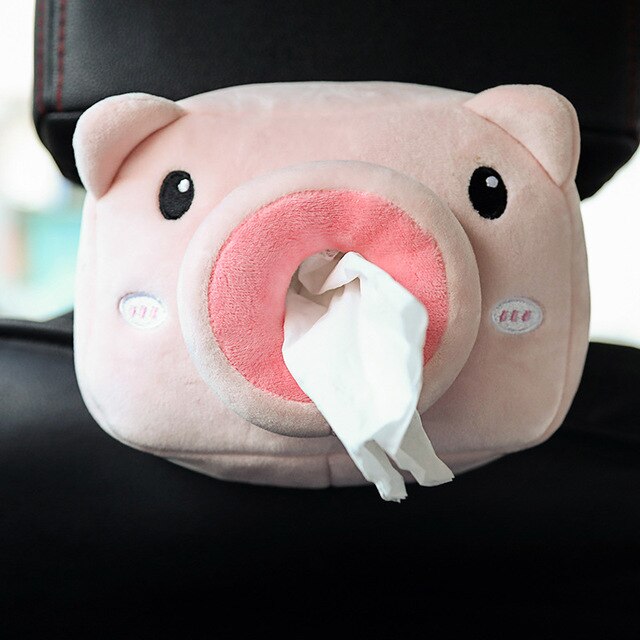 Adorable Tissue Dispenser: Fun and Functional Plush Napkin Holder for Your Car or Home
