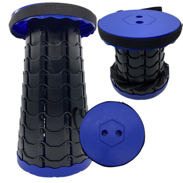 Essential Portable Outdoor Furniture Retractable Stool Chair - Must-Have for Camping, Garden, and Outdoor Activities