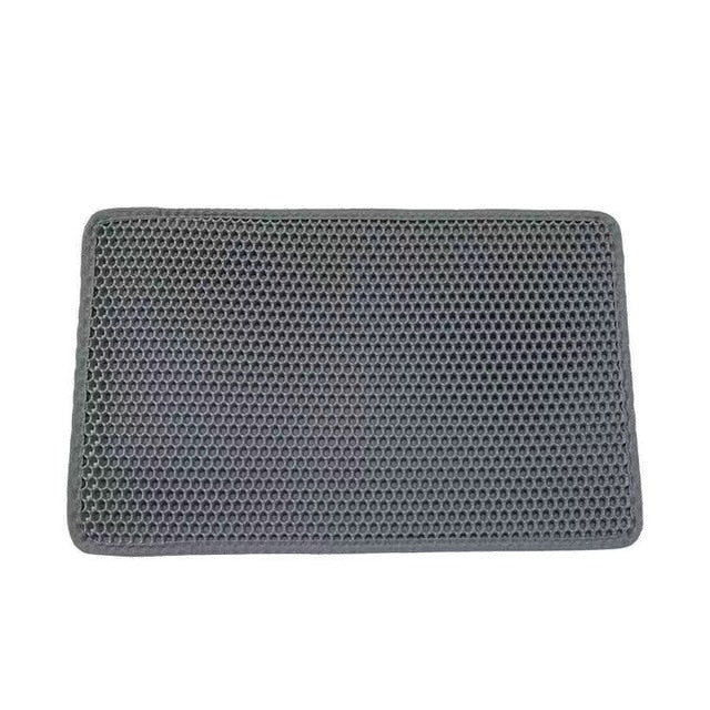 Non-slip, Messy-Free and Waterproof Premium Double Layer Cat Litter Mat