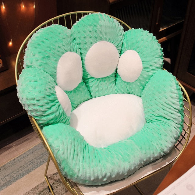 Comfy and Cozy Bear&Cat Paw Pillow - Plush Animal Seat Cushion for Comfortable and Relaxation