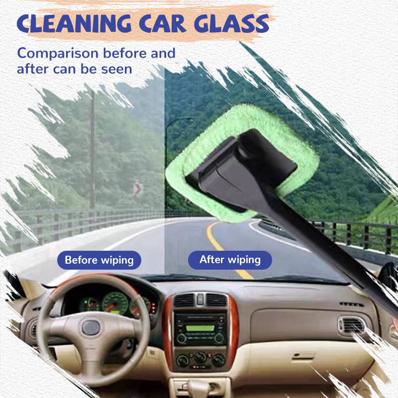 EasyGlide Auto Glass Wiper-Sparkling Car Window Cleaning Kit