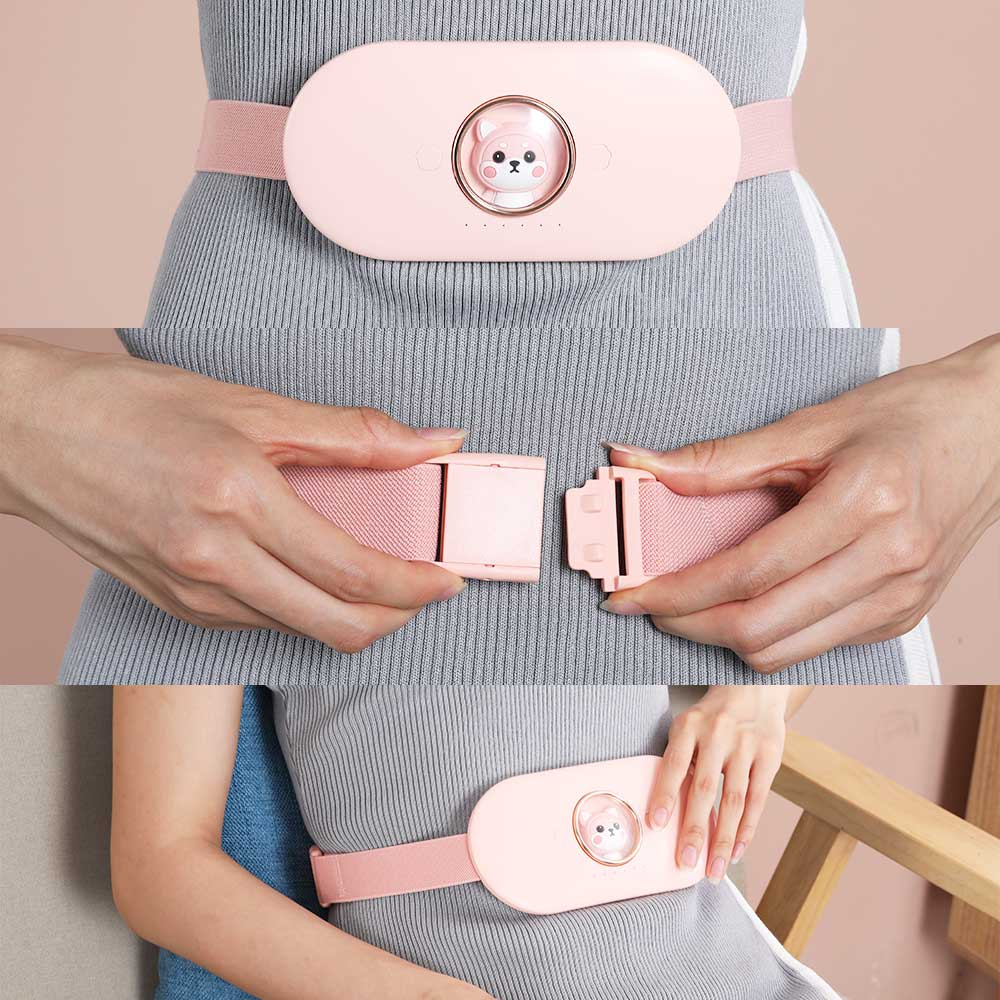 Ultimate Menstrual Heating Self Massage Heat Pad - Portable Pain Relief Warming Belt