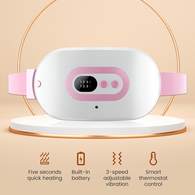 Ultimate Menstrual Heating Self Massage Heat Pad - Portable Pain Relief Warming Belt