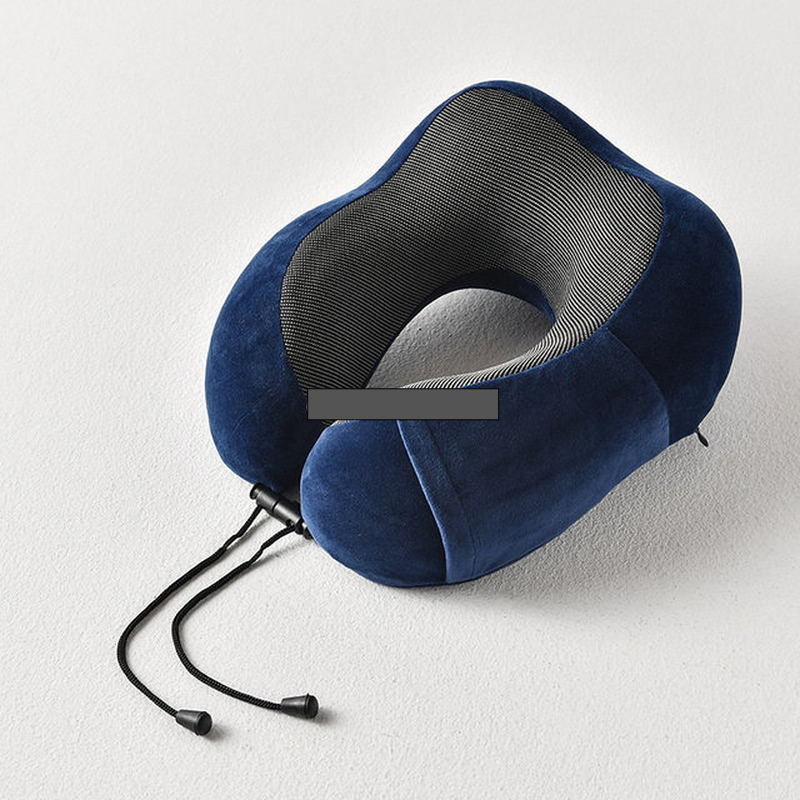 Neck Bliss Memory Foam U-Neck Pillow: Pain-Free Journeys & Home Relaxation