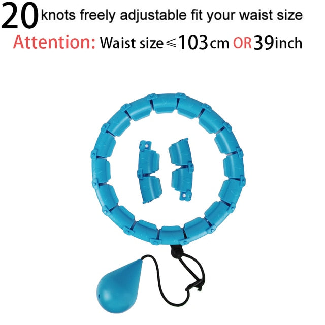 Adjustable Fitness Hoop: The Fun and Effective Way to Lose Weight and Burn Fat