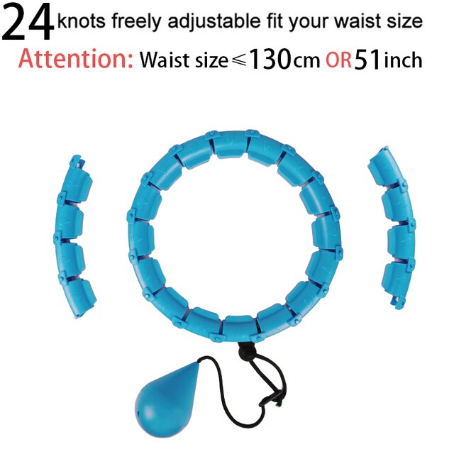 Adjustable Fitness Hoop: The Fun and Effective Way to Lose Weight and Burn Fat