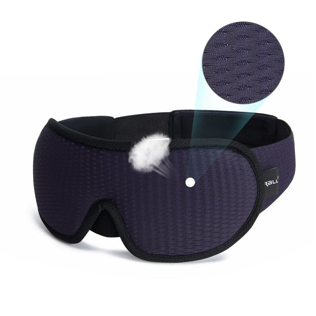 Indulge in Blissful Sleep - 3D Sleeping Mask: Your Gateway to Total Darkness and Tranquility