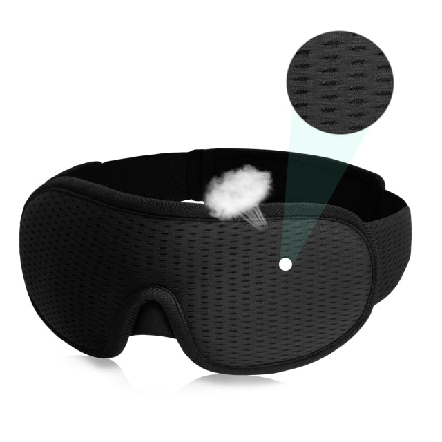 Indulge in Blissful Sleep - 3D Sleeping Mask: Your Gateway to Total Darkness and Tranquility