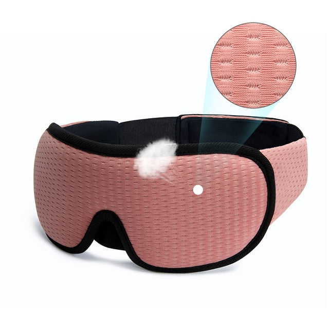 Indulge in Blissful Sleep - 3D Sleeping Mask: Your Gateway to Total Darkness and Tranquility