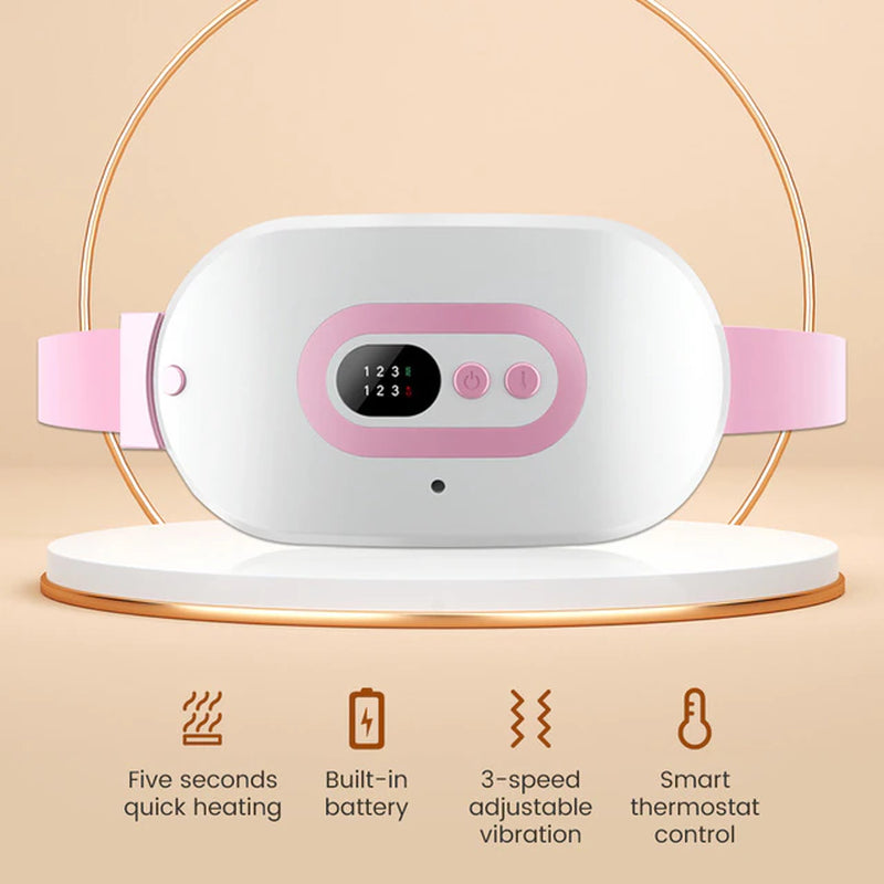 Ultimate Menstrual Heating Self Massage Heat Pad - Portable Pain Relief Warming Belt