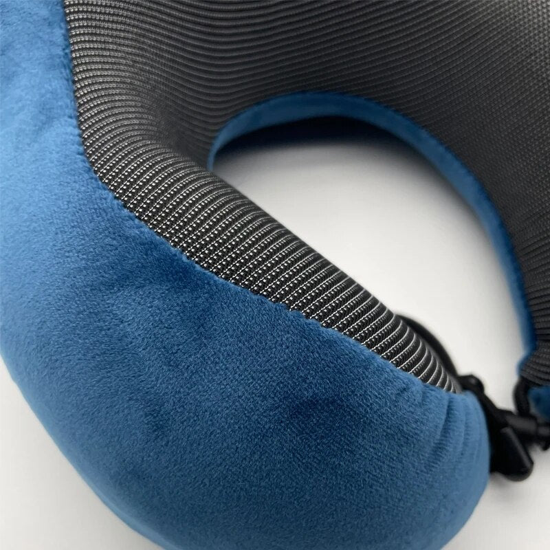 Neck Bliss Memory Foam U-Neck Pillow: Pain-Free Journeys & Home Relaxation
